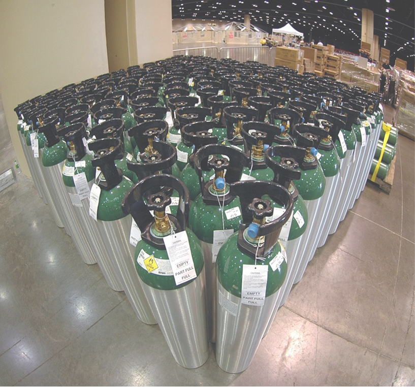 Oxygen Gas Cylinders